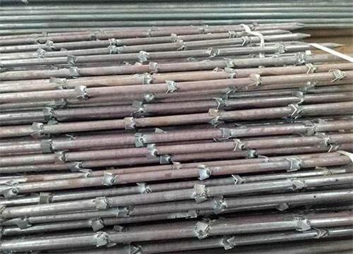 山亭隧道钢花管